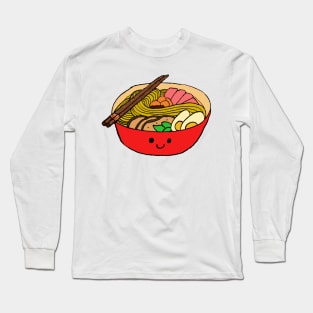 Ramen Noodle Soup Long Sleeve T-Shirt